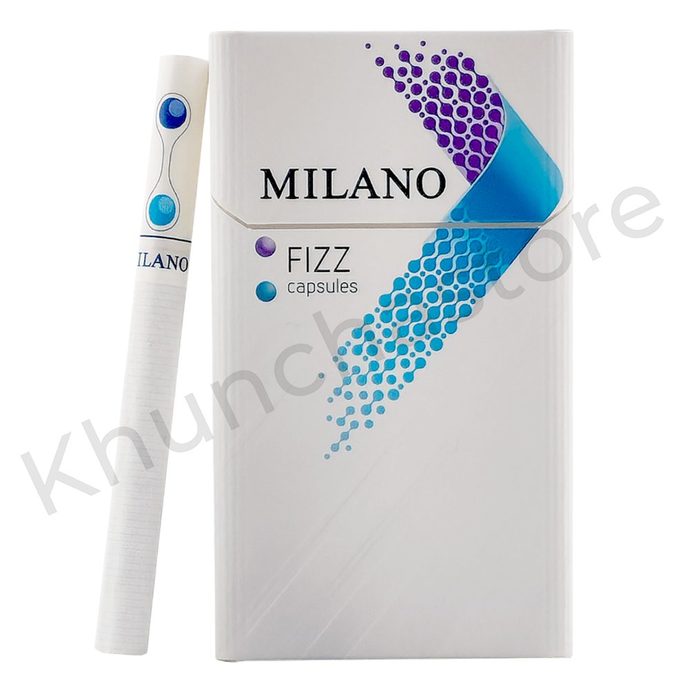 บุหรี่นอก มิลาโน่ ฟิส (2 เม็ดบีบ)