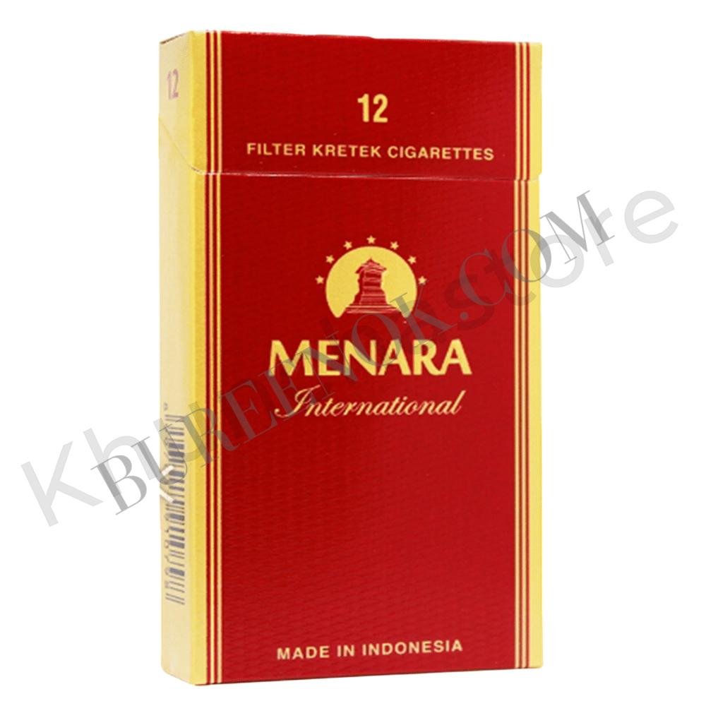 บุหรี่นอก บุหรี่หวาน มีนาร่า (12 มวน)