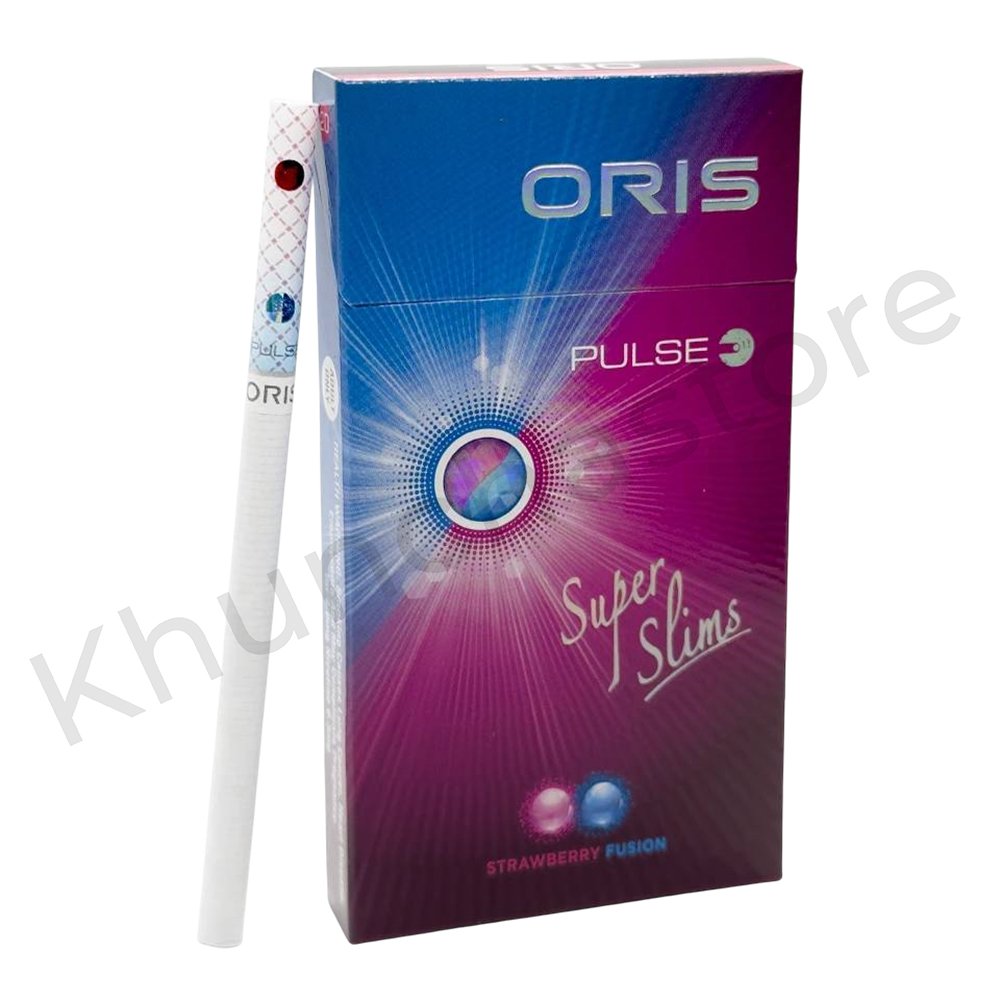 บุหรี่นอก โอรีส สตอเบอรี่ (2 เม็ดบีบ)