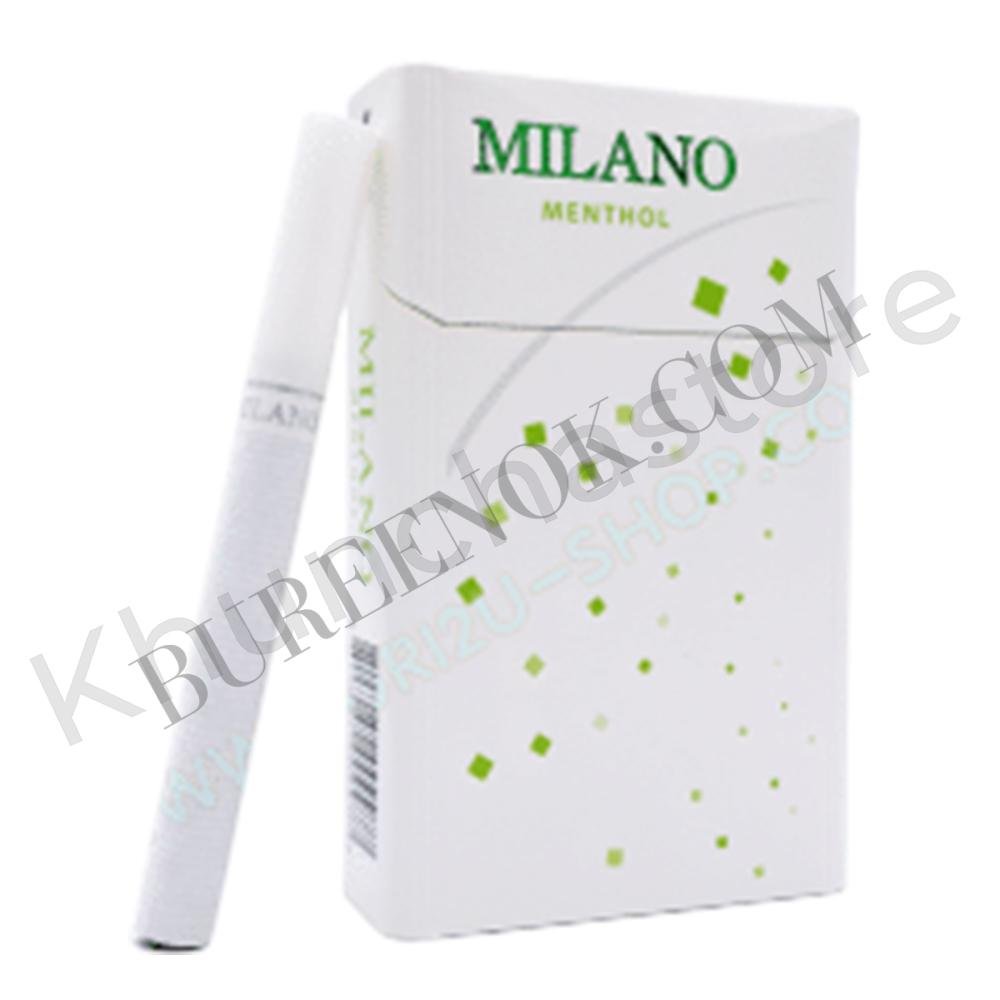 บุหรี่นอก มิลาโน่ขาว จุดเขียว