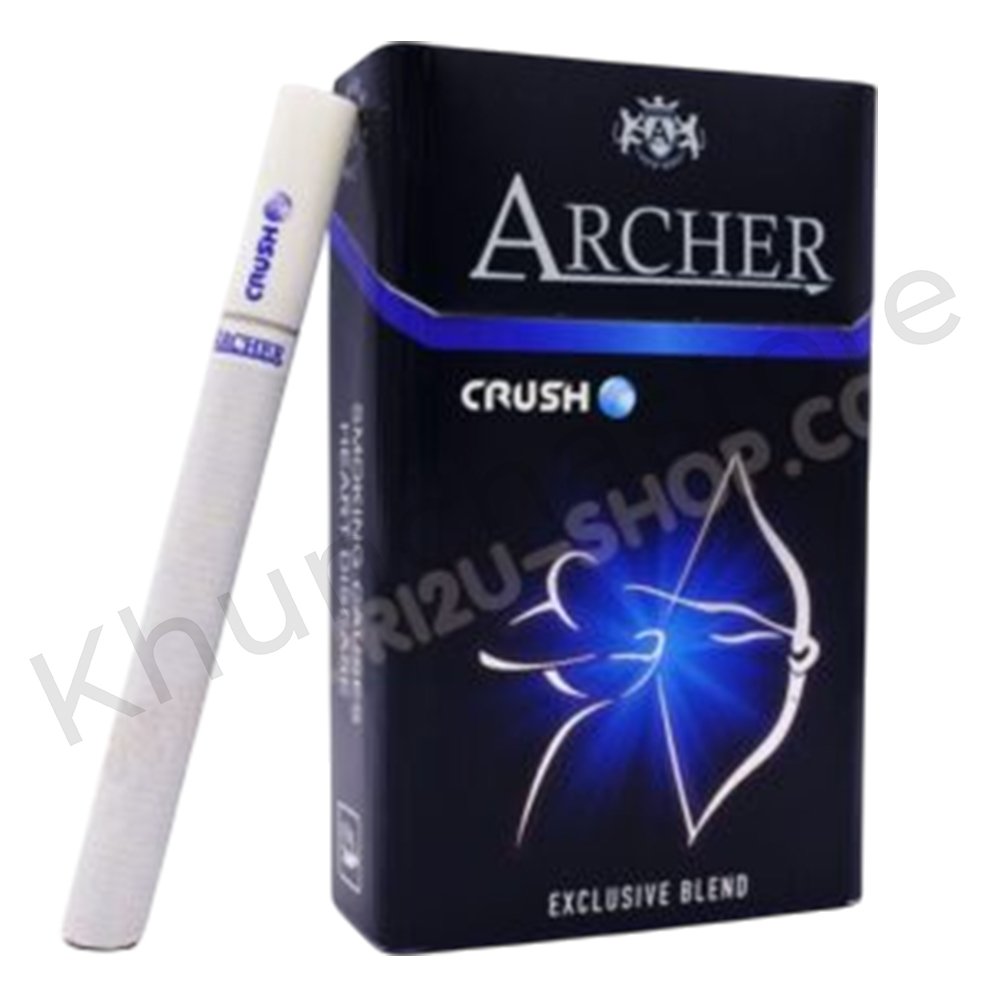 บุหรี่นอก บุหรี่ อาร์เชอร์ ฟ้า (1 เม็ดบีบ)