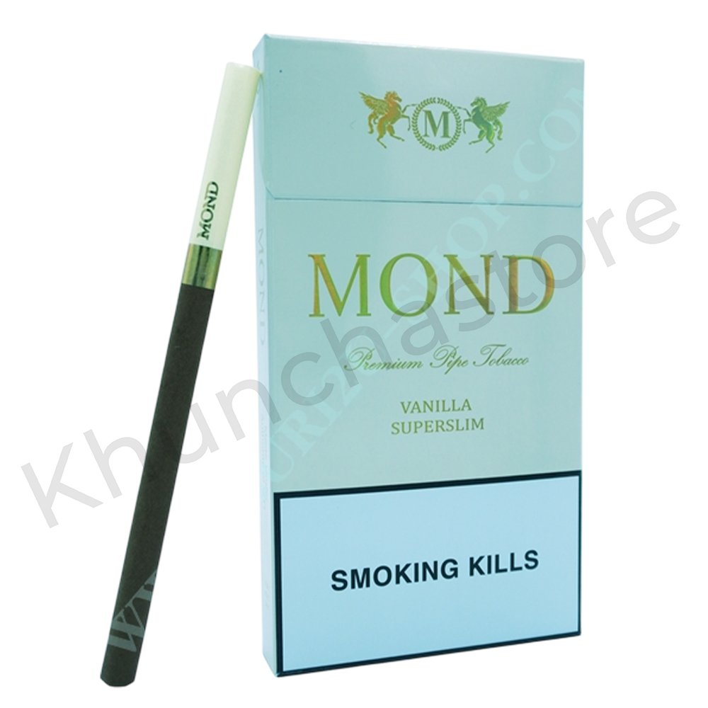 บุหรี่นอก ม่อน วนิลา (มวนสลิม)