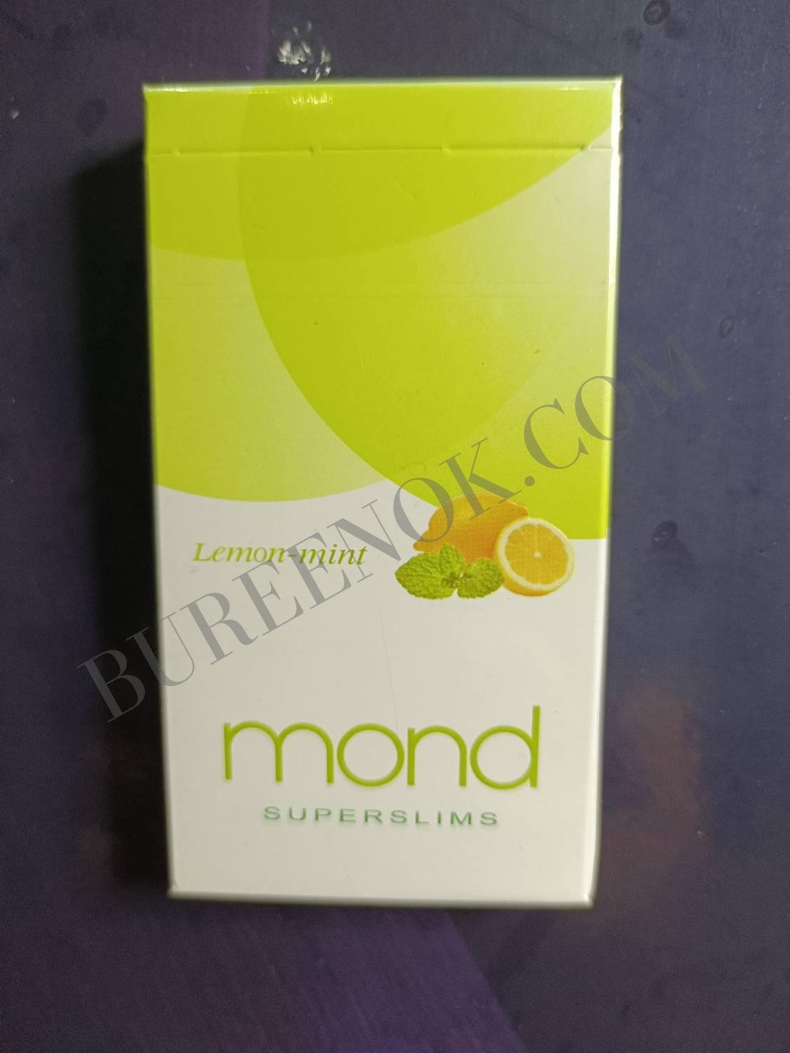 บุหรี่นอก ม่อน มะนาว (มวนสลิม) - Image 2