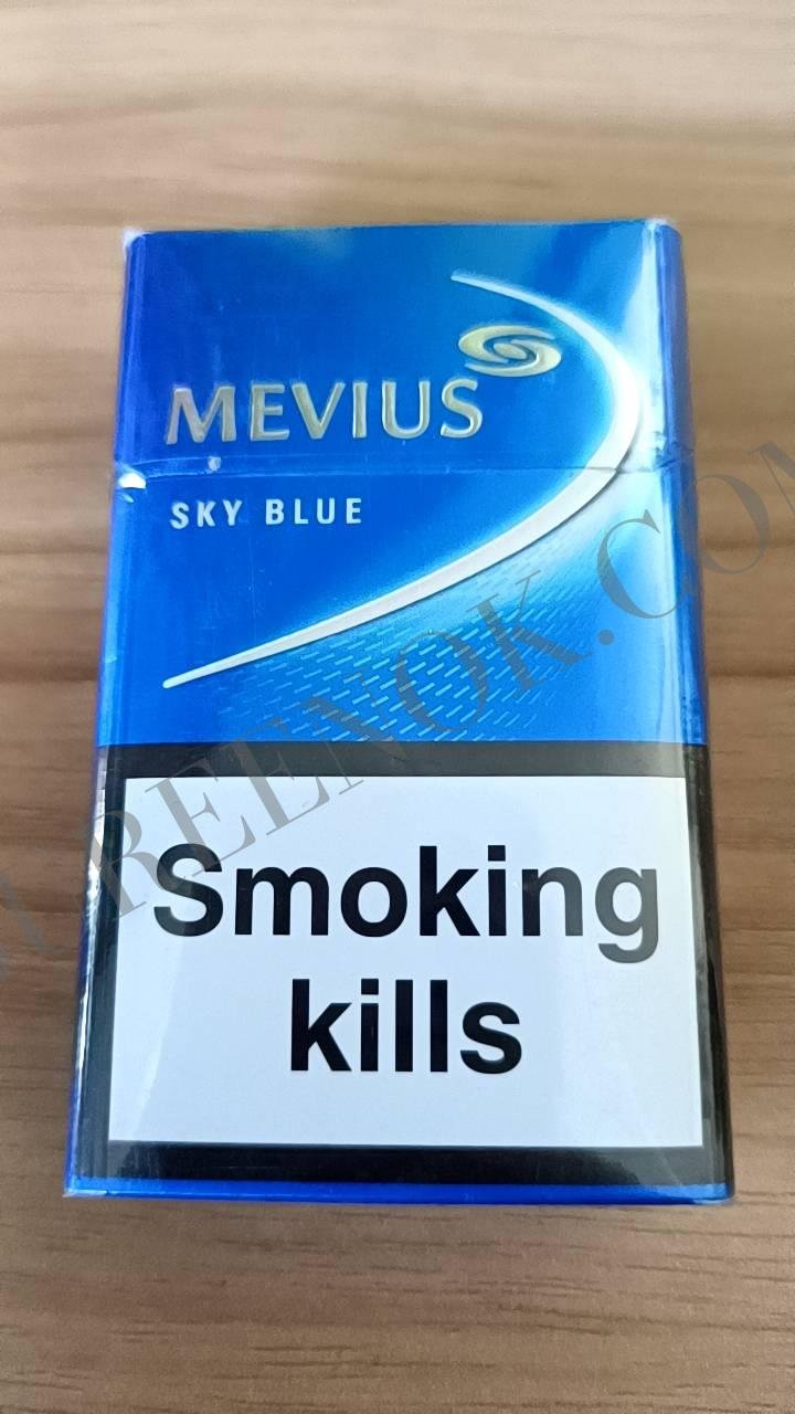 บุหรี่นอก เมเวียส สกายบลู - Image 2