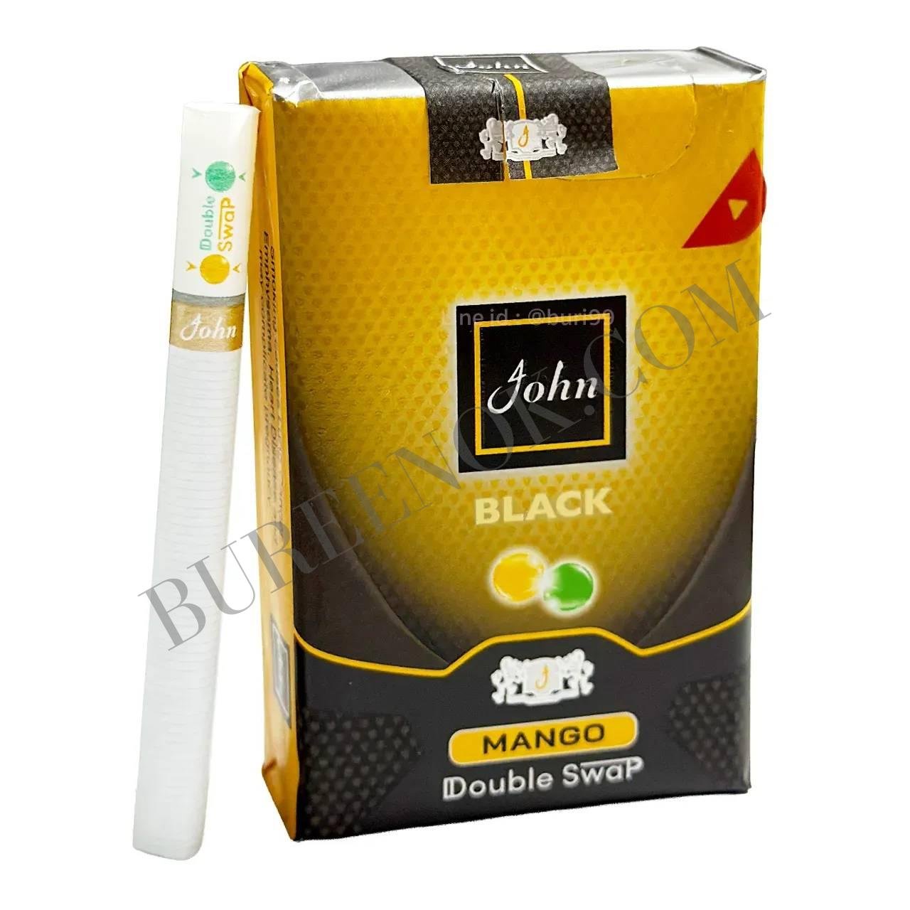 บุหรี่นอก จอห์น มะม่วง (2เม็ดบีบ)