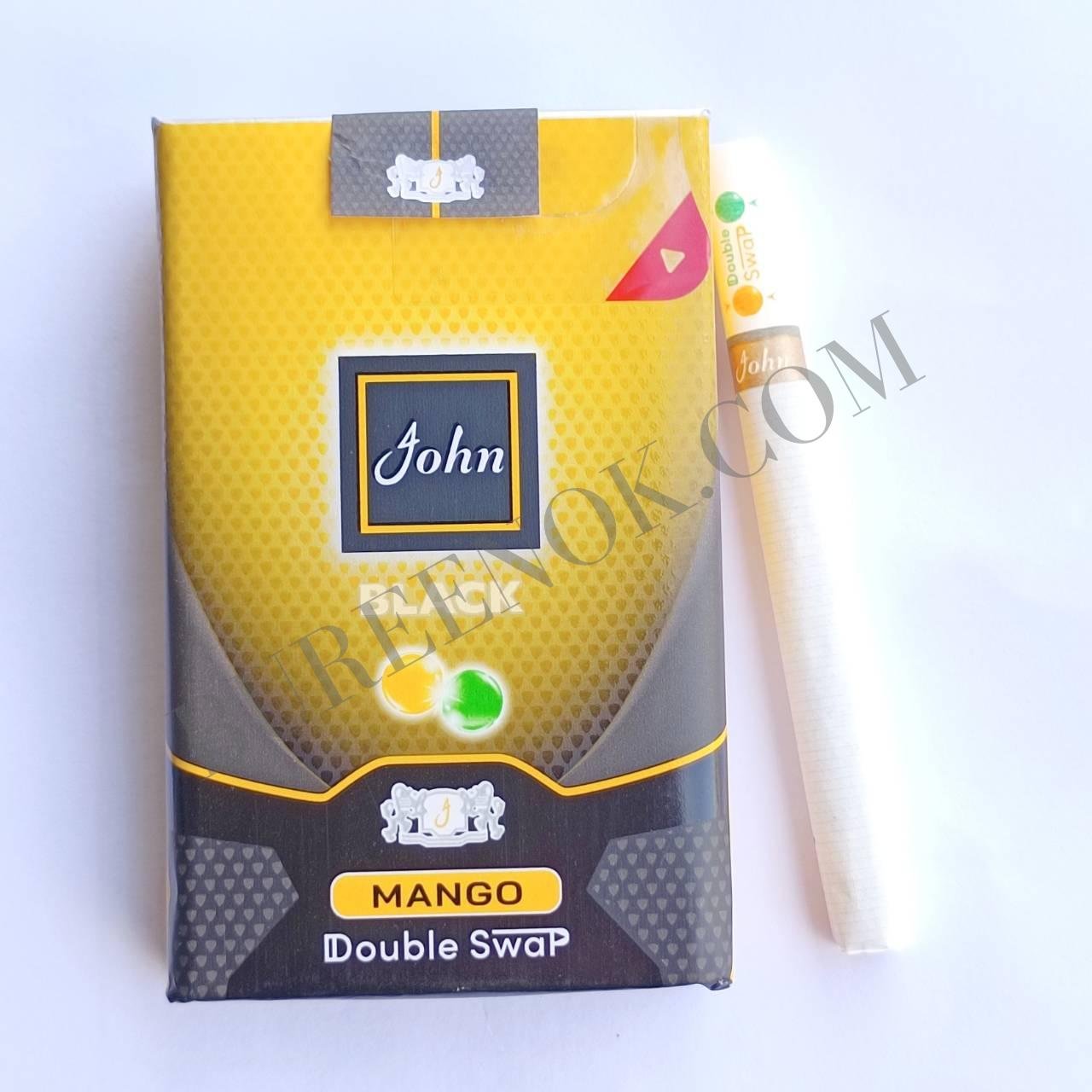 บุหรี่นอก จอห์น มะม่วง (2เม็ดบีบ)